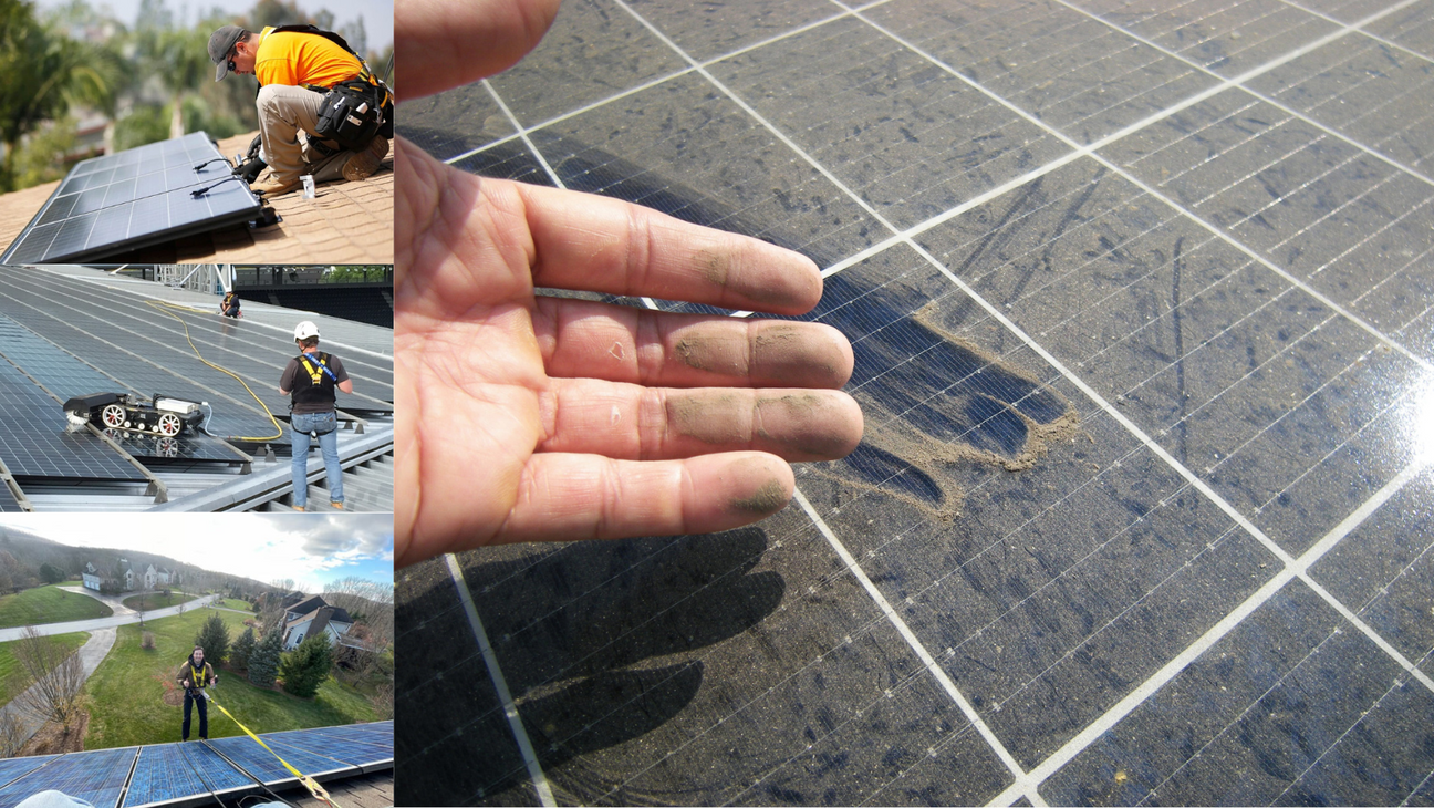 Solar Panel Cleaning Equipment and Solutions