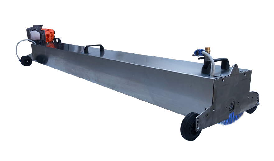 KSolara California Model - Ground Mount Solar Cleaning