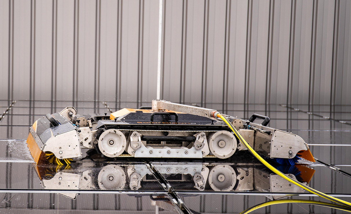 Solar Panel Cleaning Robot - Luxembourg