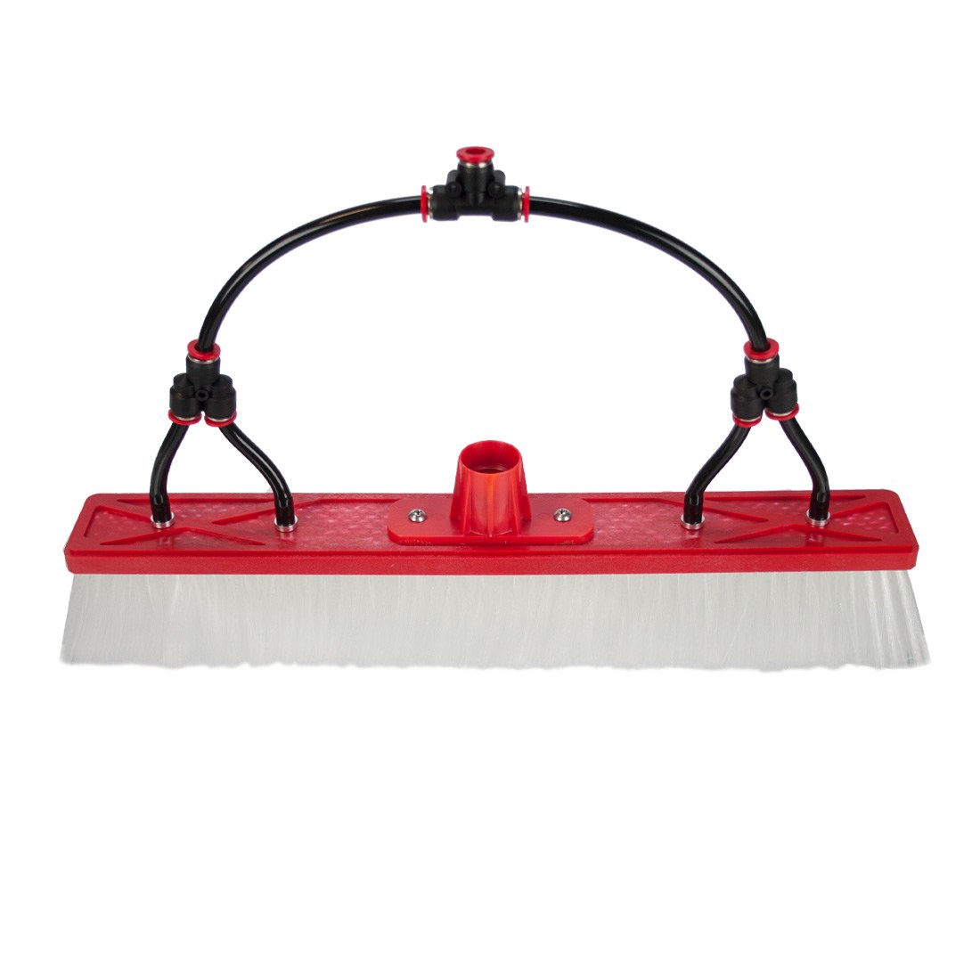 Tucker Double Trim Brush with Euro Socket and Four Fan Jets - 18 Inch