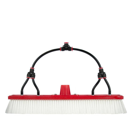 Tucker Double Trim Brush with Euro Socket and Four Fan Jets - 18 Inch