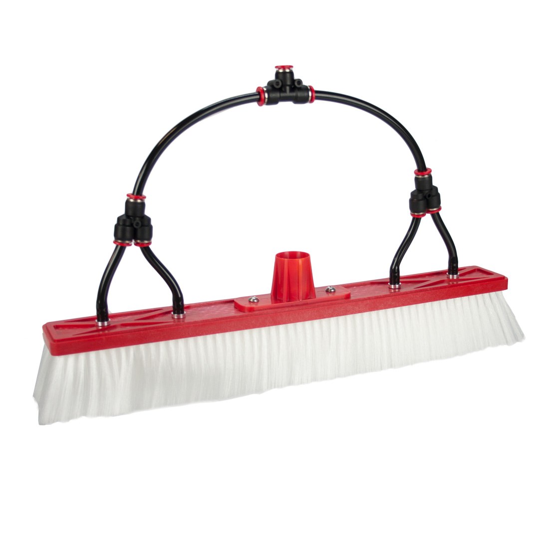 Tucker Hybrid Brush with Euro Socket and Four Fan Jets - 18 Inches
