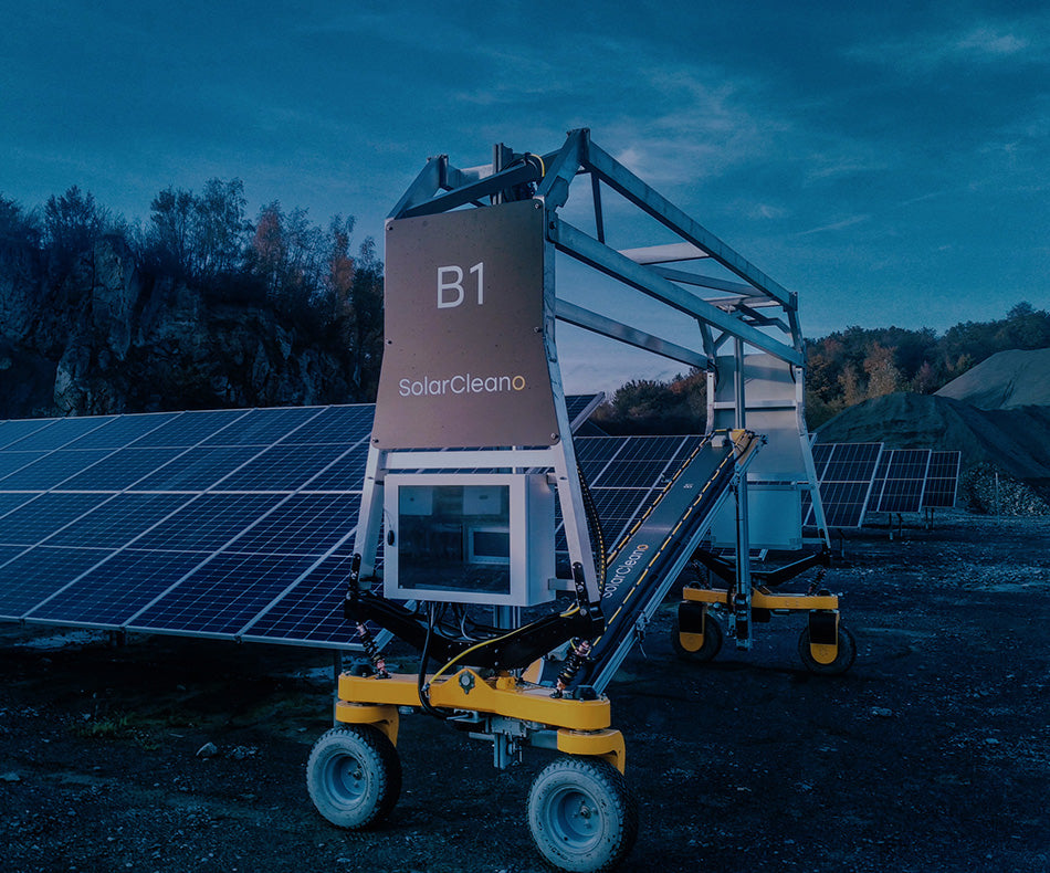 Solar Cleanbot Solar Panel Cleaning Robots - Full Automation