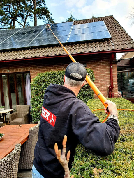 Water Fed Brushes for Solar Panel Cleaning