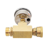 XERO Spigot Mount Pressure Gauge