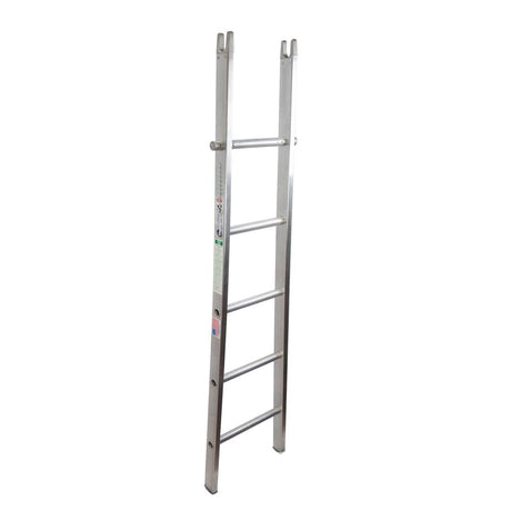 Metallic Ladder Aluminum Bottom Section - 6 Foot
