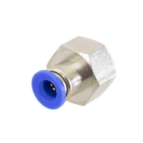 PTC Straight Female Connector 5/16" OD - 3/8" NPT Female