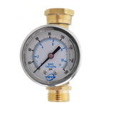 XERO Spigot Mount Pressure Gauge