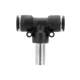 XERO Push-to-Fit T-Fitting with Stem - 1/2 Inch