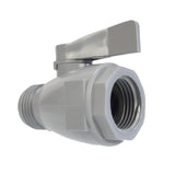 XERO Plastic Two-Way Ball Valve