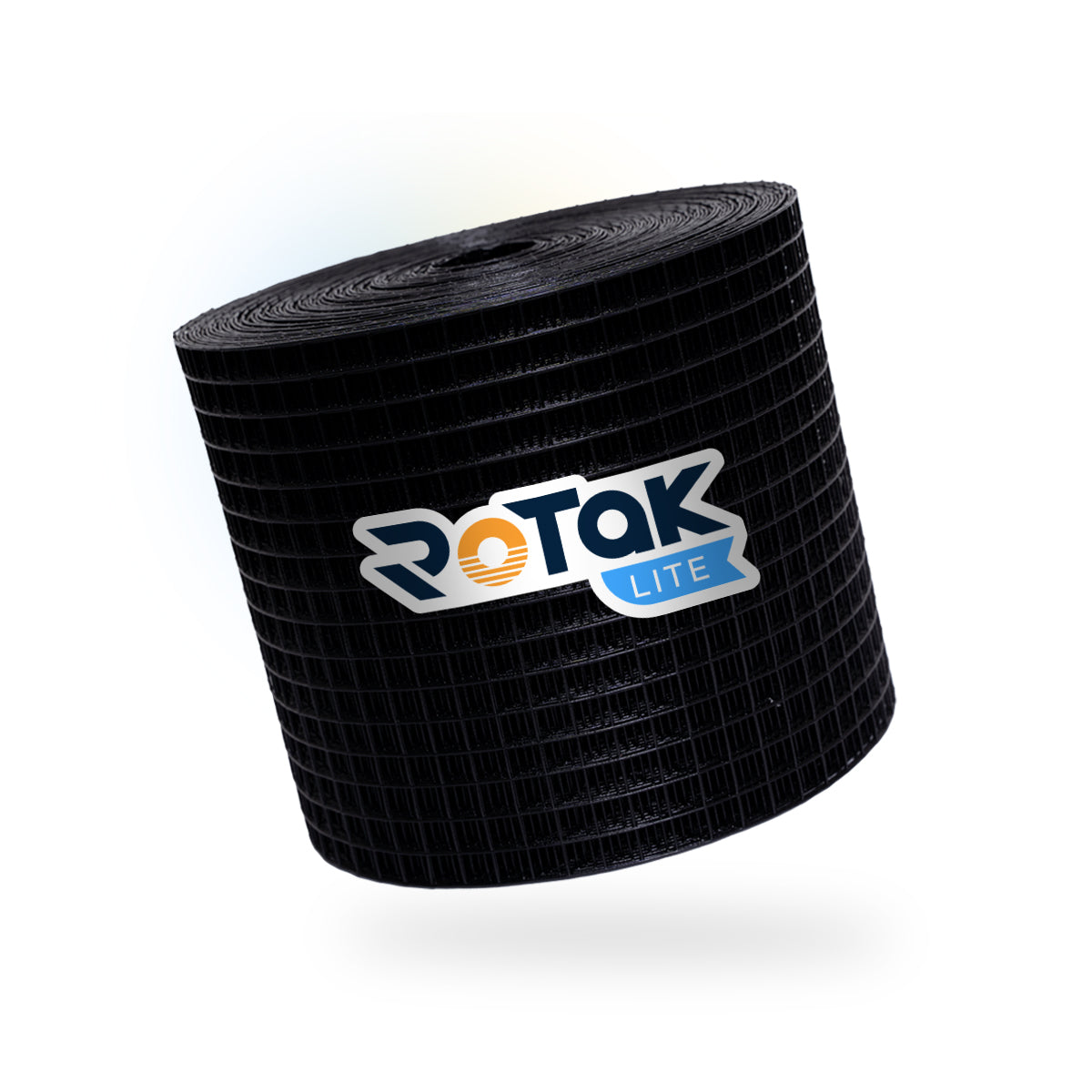 ROTAK Critter Guard LITE | 8in x 100ft Solar Panel Bird Prevention Roll | Galvanized Black PVC Coated ½ inch Wire Roll Mesh