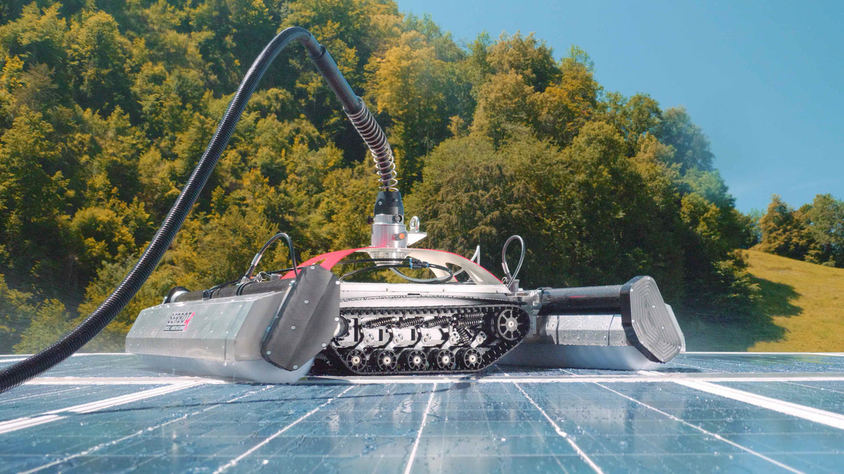 Solar Panel Cleaning Robot - Switzerland