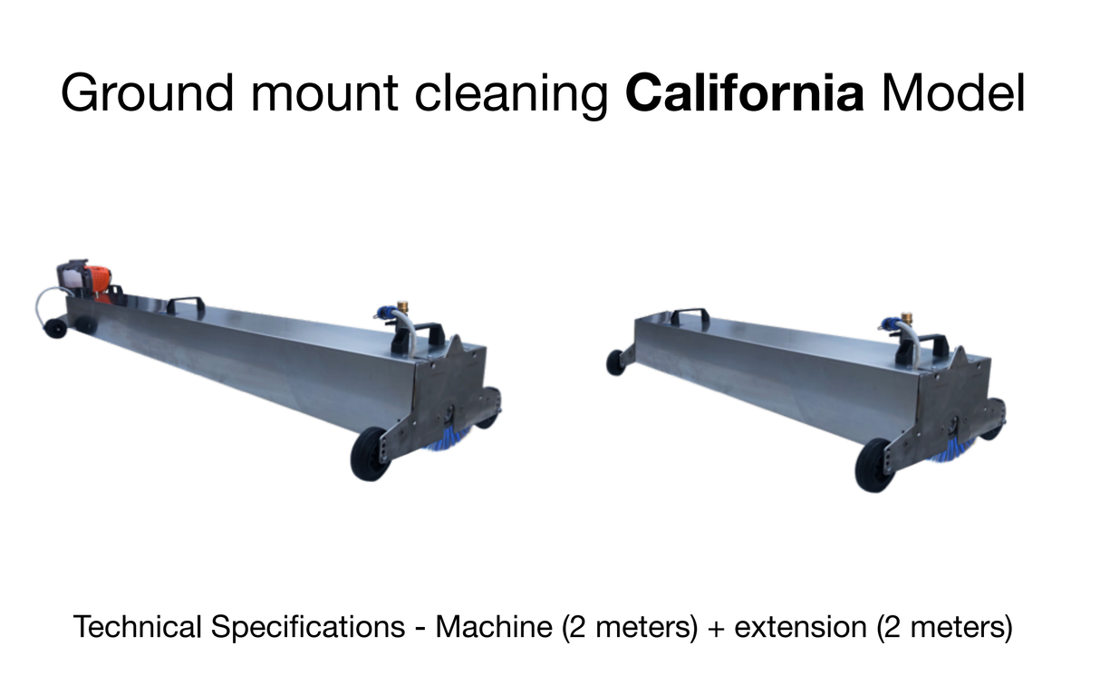 Grount Mount Cleaning California + 2M Extension