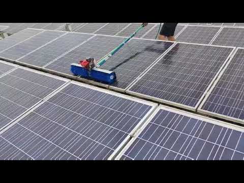 KSolara FK4 Solar Panel Cleaning Rotary Brush